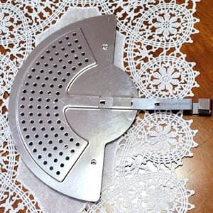 Princess House stainless steel adjustable strainer rare discontinued product